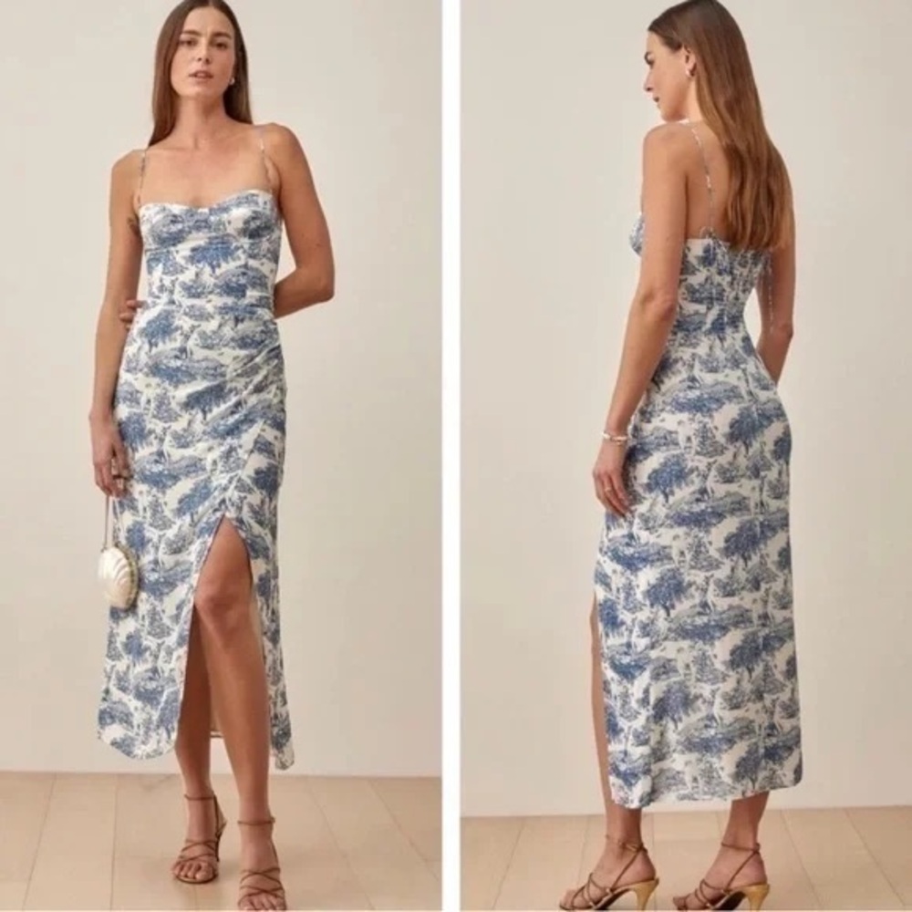 Reformation Kourtney Dress in Pastoral Print Size 12 *USED*